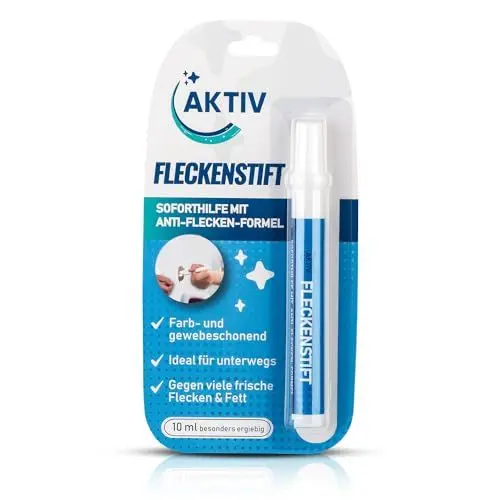 Produktbild: Aktiv Fleckenstift | Effektiver Fleckenentferner für unterwegs | Anti-Flecken-Formel