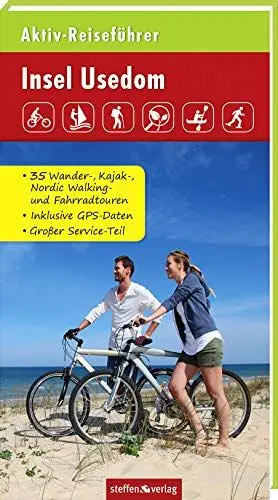 Produktbild: Aktiv-Reiseführer Insel Usedom: Radfahren, Wandern, Nordic Walking, Surfen, Kajak- und Kanutouren, Skaten, Pflanzen und Tiere bestimmen u.v.m.