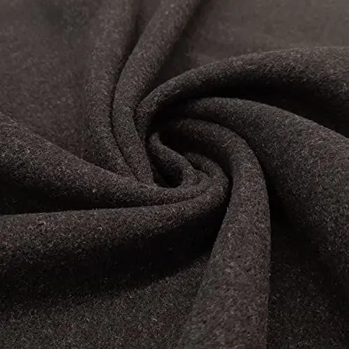 Produktbild: Mantelwolle Nelly – Wollvelours mit Kaschmir in 8 Farben – Kaschmirwolle – Für Mäntel, Jacken und Wollkleider – per Meter (Dunkelanthrazit)