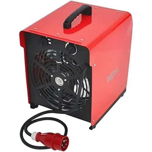 Produktbild: Aktobis Heizgebläse Elektroheizer Bauheizer WDH-BGP09 (9 kW / 16 A)