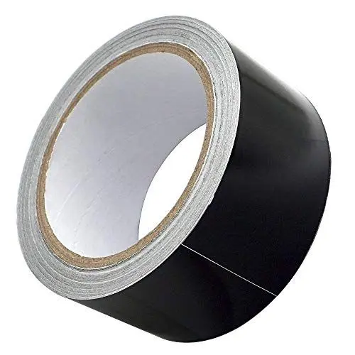 Produktbild: Akuoly Aluminiumband Aluband Selbstklebendes Aluminiumklebebänder Thermoshield schattierung Hitzeschutzband Aluklebeband, 50mm breit 20m lang schwarz