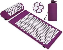 Produktbild: Akupressur-Set Akupressurmatte mit Kissen zur Wohltuenden Entspannung und Massage, Linderung von Rückenschmerzen Kopf-Nackenschmerzen, Stress und Schlafstörungen zu Hause, ins Büro oder auf Reisen