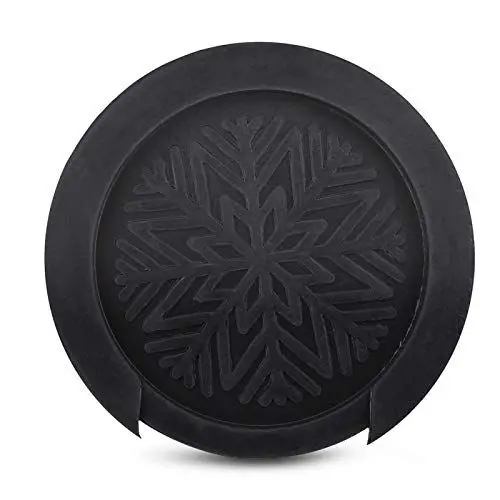 Produktbild: Akustikgitarre Schalllochabdeckung Schwarzer Gummiblock 100mm Durchmesser Gitarre Mute Feedback Buster Schalllochabdeckung für Akustikgitarre 38''/39''