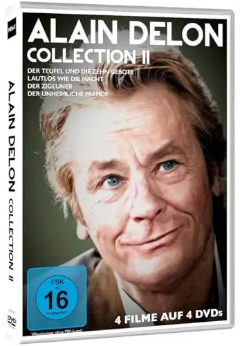 Produktbild: Alain Delon Collection ΙΙ mit 4 Filmen - Die Eleganz und Intensität des französischen Idols - Eine Reise durch die eindrucksvolle Karriere des Filmstars