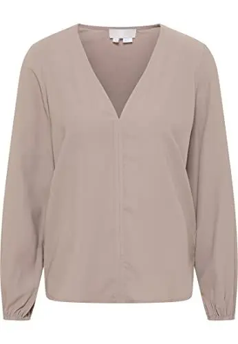Produktbild: ALARY Damen Klassische Langarmbluse 25325442-AL01, GRAU, XXL