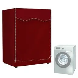 Produktbild: AlaSou Waschmaschinenabdeckung für den Außenbereich, wasserdicht, für 4 Seitenabdeckungen, Waschmaschinen-Abdeckung, Größe L (60 x 64 x 85 cm), Rot