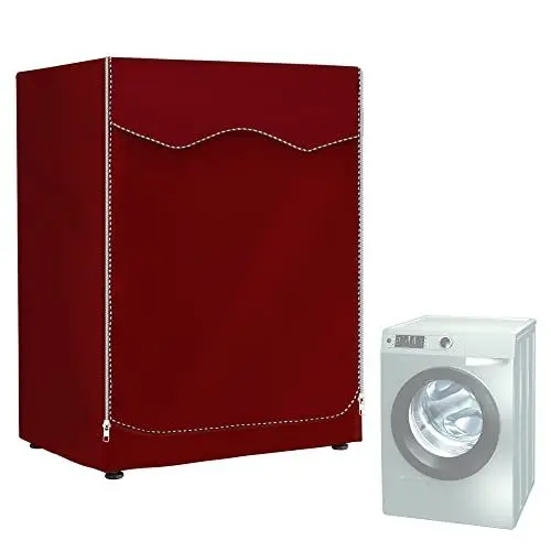 Produktbild: AlaSou Waschmaschinenabdeckung für den Außenbereich, wasserdicht, für 4 Seitenabdeckungen, Waschmaschinen-Abdeckung, Größe L (60 x 64 x 85 cm), Rot