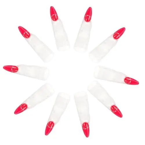 Produktbild: Alasum 10St Halloween-Kostüm-Finger Hexenkostüm Finger gefälschte Halloween-Nagel gefälschte Fingernägel Halloween nägel Halloween Nails gefälschter Finger Halloween-Finger Plastik