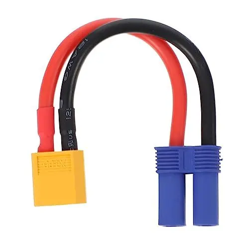 Produktbild: Alasum 1 STK Netzteilkabel xt60 männlich auf weiblich Buchse auf Stecker xt60 Kabeldraht rc Batterieanschlusskabel Batterie anschlusskabel zum xt60-Adapter xt60 Stecker auf Buchse Kupfer
