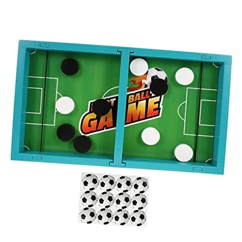 Produktbild: Alasum 1 Satz hüpfendes Schach hüpfendes Spielzeug Tisch-Desktop-Kampf Hockey-Tischspiel schnelles Sling-Puck-Spiel sankastenspielsachen Safe Toy Partybedarf Tischspiele p.s Sky-Blue