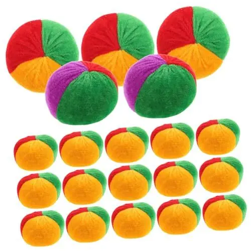 Produktbild: Alasum Sitzsäcke Wurfspiel 20 Stück Kinder Wurfspielzeug Bohnenpuzzle Für Die Körperliche Entwicklung