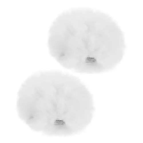 Produktbild: Alasum 2 Stück Kaninchenschwanz Fellknäuel Tierkostüme Kostüm Cosplay Kostüme Kaninchenkostüm Kaninchenschwanz Clip Hase Tierschwanz Tierschwanz Kostüm Plüsch Weiß