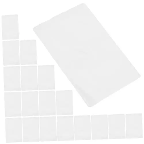 Produktbild: Alasum 50stücke Transparente Kartenschutzhüllen Wasserdichte Und Strapazierfähige Kartenhüllen Für Sammelkarten Und Spielkarten Schutz Für Kartensammlung