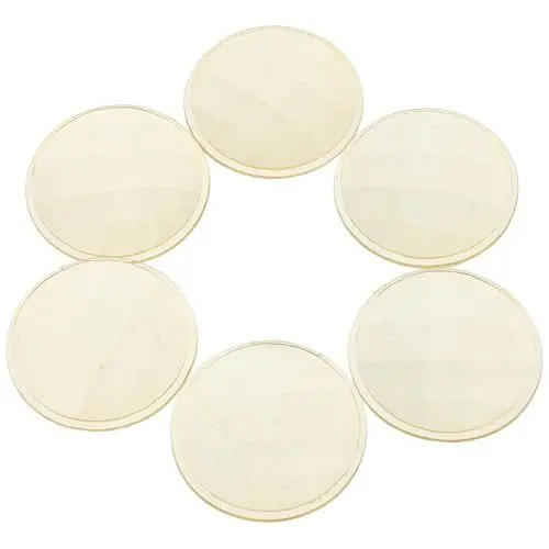 Produktbild: Alasum 6pcs Kaleidoskop Linsen Set 45 * 5mm Kunststoff Prism Linsen Hausgemachte Handwerk Spielzeug Bunte Kaleidoskop Spielzeug