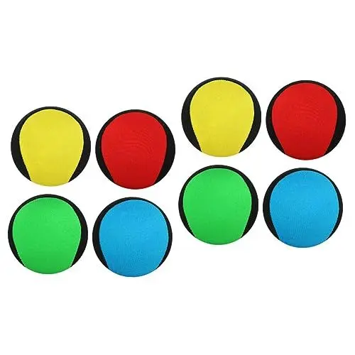 Produktbild: Alasum 8 STK Strandbälle Strandspielzeug Spielzeug für den Strand Zahnkugeln Wasser springt Wassersprungball hüpfendes Spielzeug Hüpfball Bälle für den Strand Schwimmbecken Strandball