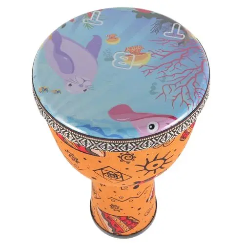 Produktbild: Alasum Djembe-trommel Für Junge Mädchen Und Erwachsene Handtrommel Djembe Für Anfänger Leicht Und Robust Musikinstrument Für Aufführungen