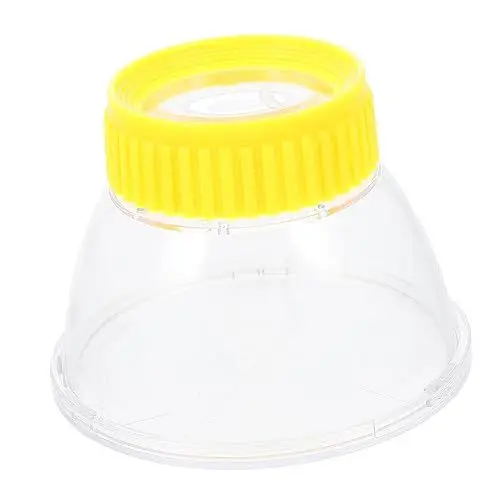 Produktbild: Alasum Kasten Beobachtungsbox für Insekten Spielzeug für Kinder Kit zur Erkundung der Natur Lupe Kinderspielzeug Kinder Spielzeug Spielzeuge Insektenfangset Vergrößerungsglas Abs Yellow