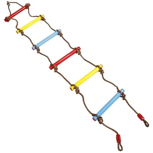 Produktbild: Alasum Kinderleiter Kinderspielzeug Kinderklettern Kinderkletterleiter Outdoor Spielset Für Kinder Schaukelzubehör Outdoor Kletterseil Für Outdoor Strickleiter Baumhausleiter Aus