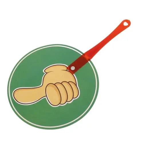 Produktbild: Alasum Lehrmittel Für Die Grundschule Veranstaltungsbedarf Handheld-stoppschild Veranstaltungen Liefert Stoppschild Für Garage Wahlpaddel Im Klassenzimmer Unterrichtswerkzeuge Plastik