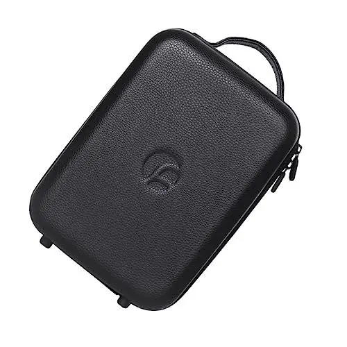Produktbild: Alasum VR Brille Handtasche schutztasche Tragetasche Gaming Handschuhe Controller- Aufbewahrungstaschen mit Reißverschluss VR-Headset-Hülle Handheld-Fall Leder Black