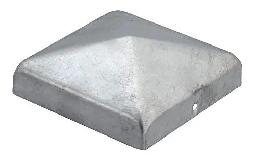 Produktbild: Alberts 216689 Pfostenkappe für Holzpfosten | flache Form | feuerverzinkt | 100 x 100 mm