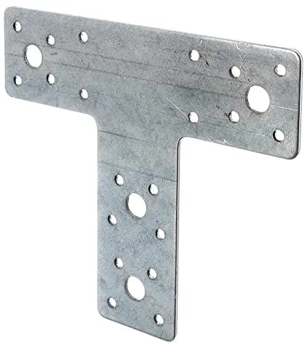 Produktbild: Alberts 353322 Flachverbinder | T-Form | sendzimirverzinkt | 160 x 142 x 45 mm
