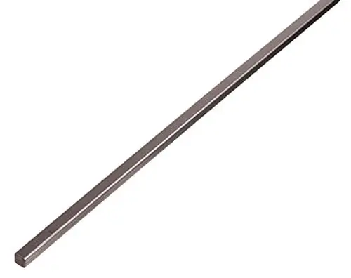 Produktbild: Alberts 430481 Vierkantstange | Stahl | 2000 x 8 x 8 mm
