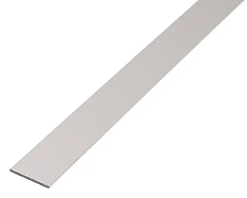 Produktbild: Alberts 473044 Flachstange | Aluminium, silberfarbig eloxiert | 1000 x 30 x 2 mm