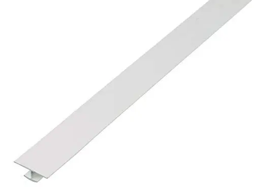 Produktbild: Alberts 484682 H-Profil | Kunststoff, weiß | 1000 x 40 x 20 mm