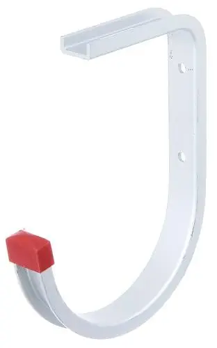 Produktbild: Alberts 805593 Deckenhaken | wahlweise in verschiedenen Ausführungen | gebogen | Aluminium | Hakentiefe 130 mm | Gesamthöhe 170 mm