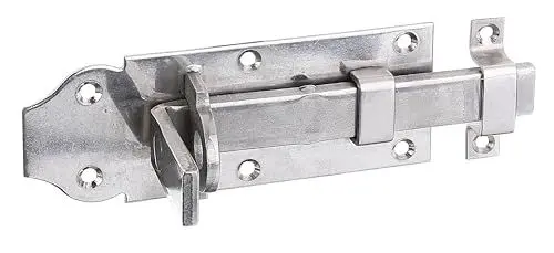 Produktbild: Alberts 841010 Schlossriegel, Silber