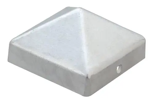 Produktbild: Alberts 867669 Pfostenkappe für Holzpfosten, Aluminium