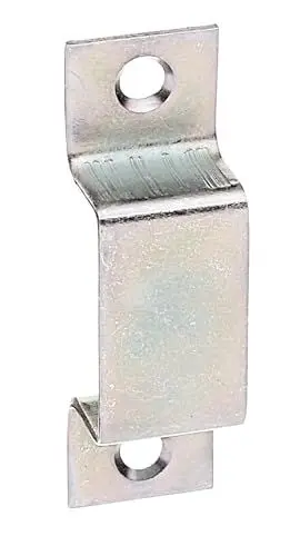 Produktbild: Alberts 901929 Schlaufe | mit versenkten Schraublöchern | galvanisch verzinkt, dickschichtpassiviert | 25 x 12 mm | 2er Set