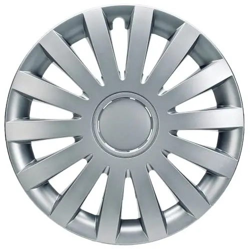Produktbild: Albrecht 17 Zoll Radkappen silber für Stahlfelgen - Wind Radzierblenden aus hochwertigem Kunststoff - Langlebige Radblenden in originaler Albrecht Verpackung - Made in EU