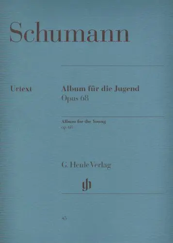 Produktbild: Album für die Jugend op 68: Besetzung: Klavier zu zwei Händen (G. Henle Urtext-Ausgabe)