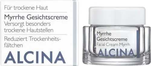 Produktbild: ALCINA Myrrhe Gesichtscreme - 1 x 50 ml - Versorgt besonders trockene Hautstellen