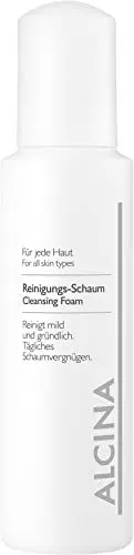 Produktbild: ALCINA Reinigungs-Schaum - 1 x 500 ml - Jede Haut - Reinigungsschaum für besonders empfindliche und leicht gereizte Haut - Feuchtigkeitsspendende und beruhigende Gesichtsreinigung