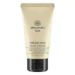 Produktbild: alessandro Spa Cream Rich - Reichhaltige Anti-Aging Handcreme, bei trockenen und strapazierten Händen, 75 ml