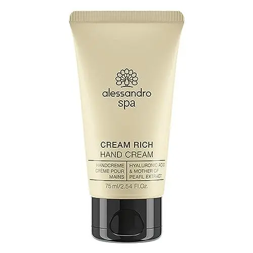 Produktbild: alessandro Spa Cream Rich - Reichhaltige Anti-Aging Handcreme, bei trockenen und strapazierten Händen, 75 ml