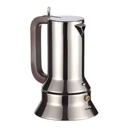 Produktbild: Alessi Espressomaschine 3.Tassen für Induktion Edelstahl, silber, 7 x 11.5 x 14 cm, 9090/3