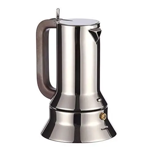 Produktbild: Alessi Espressomaschine 3.Tassen für Induktion Edelstahl, silber, 7 x 11.5 x 14 cm, 9090/3