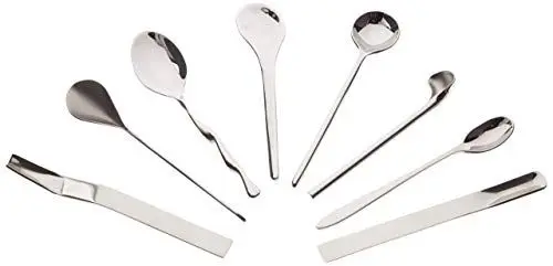 Produktbild: Alessi Il caffè/tè Alessi MSPOONSET - Set Bestehend aus 8 Kaffeelöffeln aus Edelstahl 18/10 Glänzend Poliert