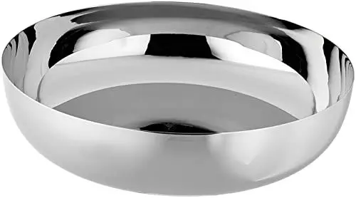 Produktbild: Alessi Salatschssel, 29 cm glänzend, 23.5 x 32 x 13.5 cm, Silber