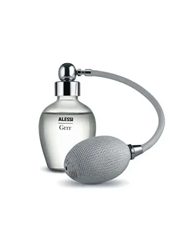 Produktbild: Alessi The Five Season MW63 4 Raumduftvernebler aus Glas und Zamak-Weihrauch, Zedernholz und Baummoos, 15 cl, Transparent, Einheitsgröße