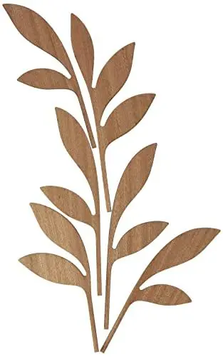 Produktbild: Alessi The Five Season MW64 2 F Blätter für Duftdiffusor aus Mahagoni, Ahhh, Holz, Holzfarbe, Einheitsgröße