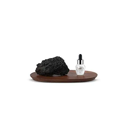 Produktbild: Alessi The Five Season MW65 5S Duftdiffusor aus Lavastein-Eukalyptus, Rose und Patschuli, Schwarz,Holzfarbe, Einheitsgröße
