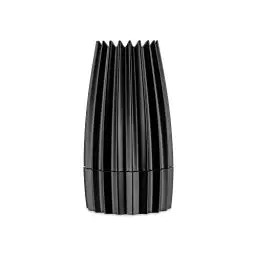 Produktbild: Alessi WAL03 B Grind Salz-/Pfeffer- und Gewürzmühle - Gußaluminium, schwarz., 7,50 x 7,50 x 14,20 cm