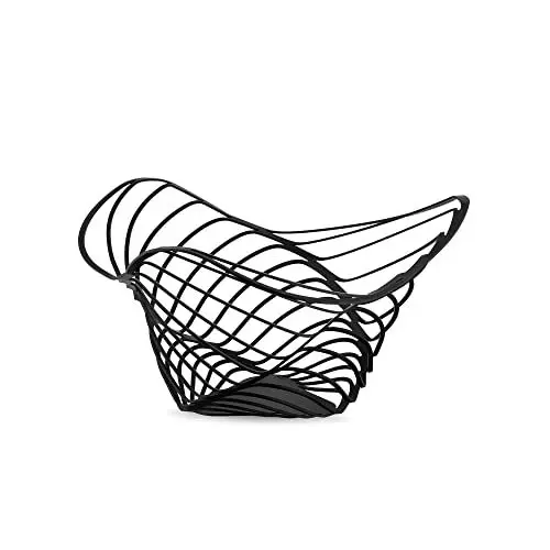 Produktbild: Alessi Zitruskorb, schwarz, ACO04/16 B