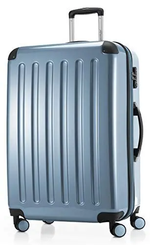 Produktbild: Alex - Großer Hartschalen-Koffer, TSA, 4 Doppel-Rollen, Trolley, Rollkoffer, Reisekoffer, Volumenerweiterung, 75 cm, 119 Liter, Pool blue