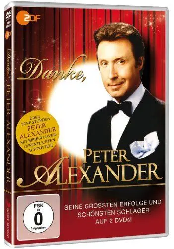 Produktbild: ALEXANDER,PETER Peter Alexander - Danke, Peter Alexander (2 DVDs)